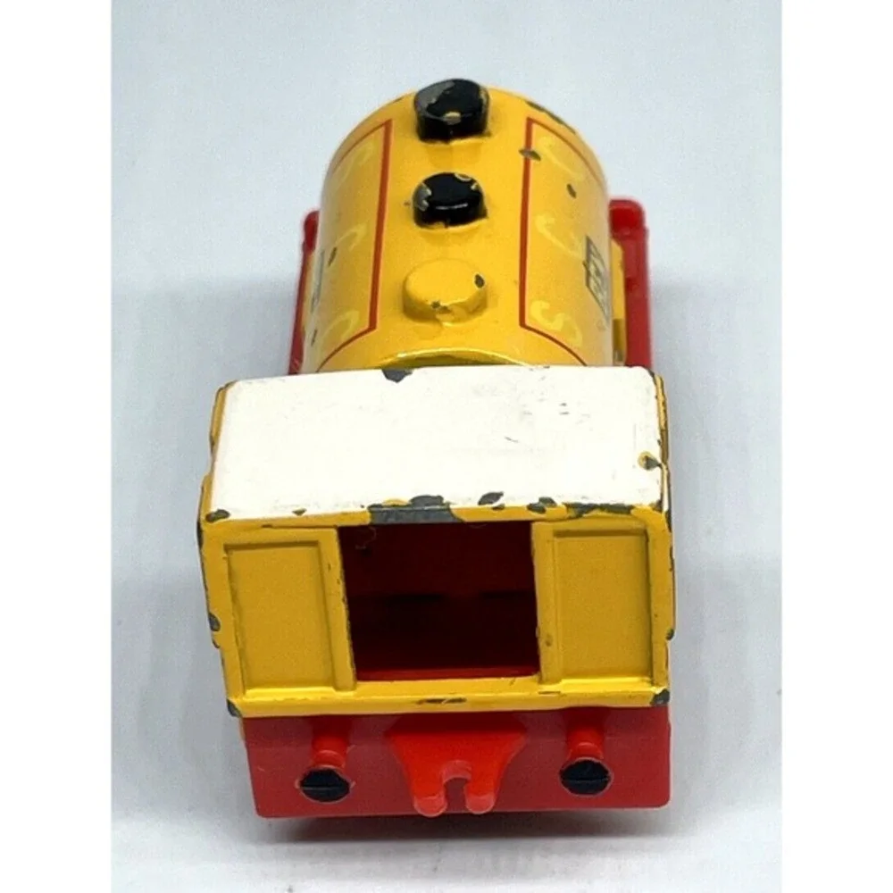 Vintage 1991 ERTL Thomas & Friends Ben Yellow Diecast‎ Metal Train 3